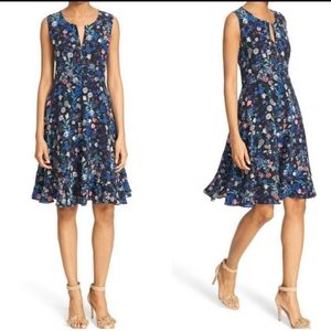 Rebecca Taylor Silk Floral Dress